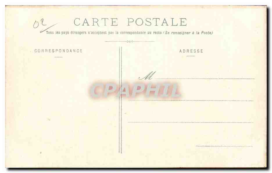 Longpont (Aisne) — Innenansicht der Ruinen der Abtei — Verlag Leonard, n°3 — Rückseite