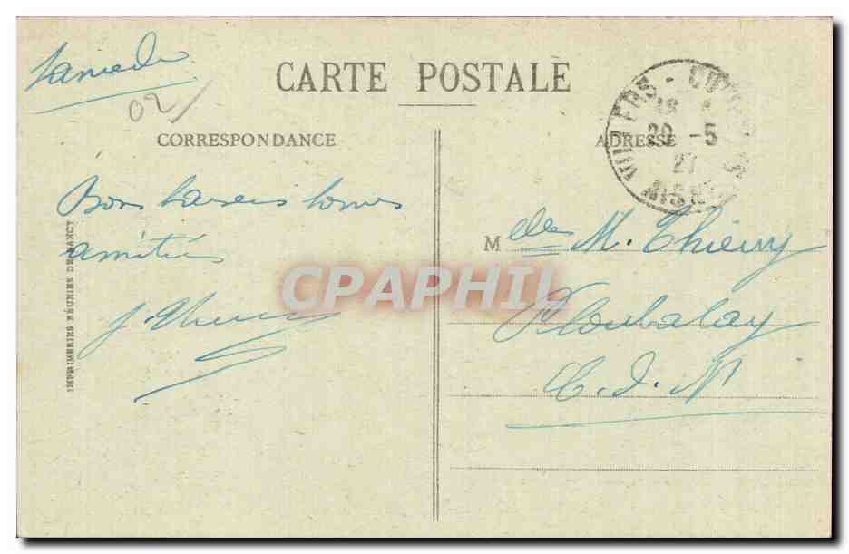 Longpoint — Porte fortifiée du XIIe siècle — Vue extérieure — Risse, lib.-édit., à Villers-Cotterêts — Back