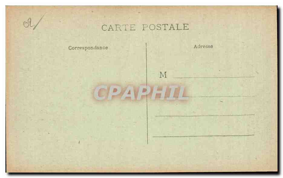 Aisne — 28. LA FERTÉ MILON — Les Tourelles du vieux Château — Verso