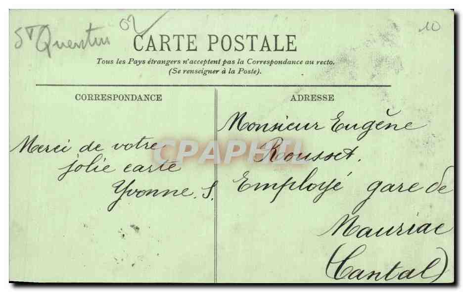 Saint Quentin - CPA — Reverso