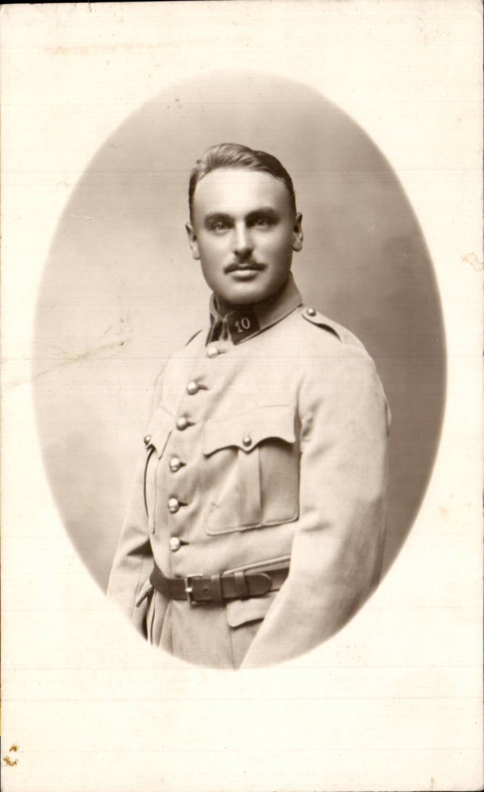 CARTE PHOTO Militaria Soldat