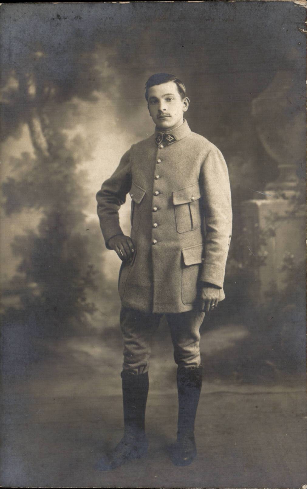 CARTE PHOTO Militaria Soldat