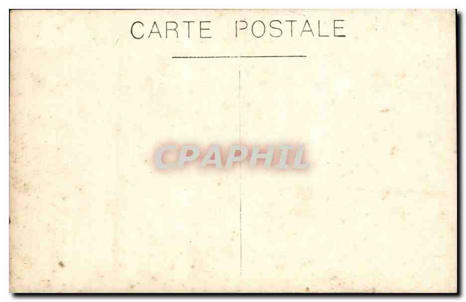 CARTE PHOTO Militaria Soldat — Rückseite