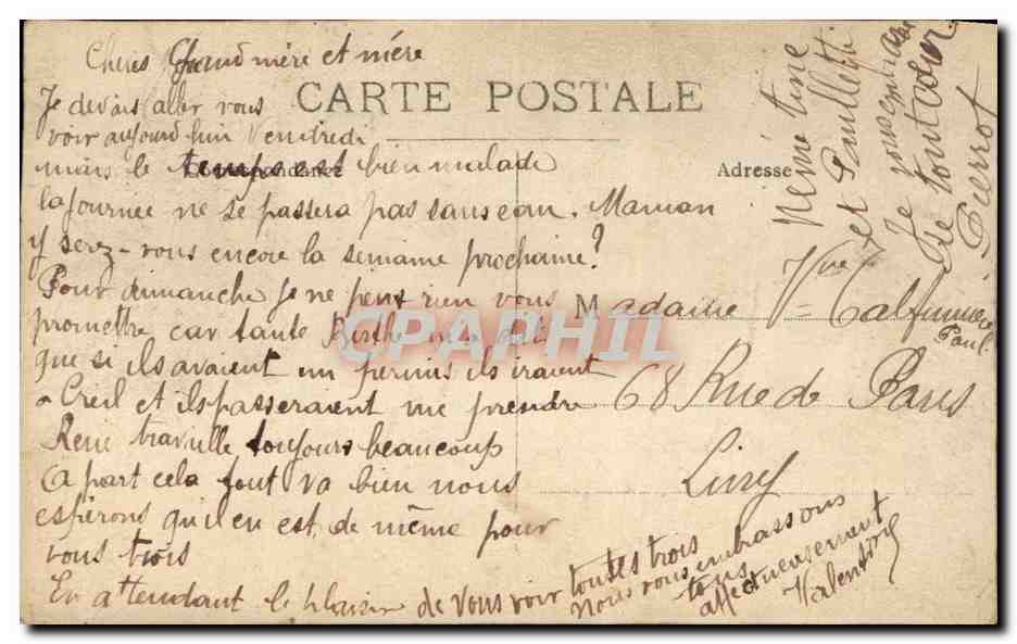 CARTE PHOTO Militaria Soldats  — Rückseite