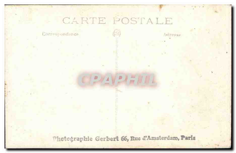 CARTE PHOTO Militaria Soldat — Rückseite