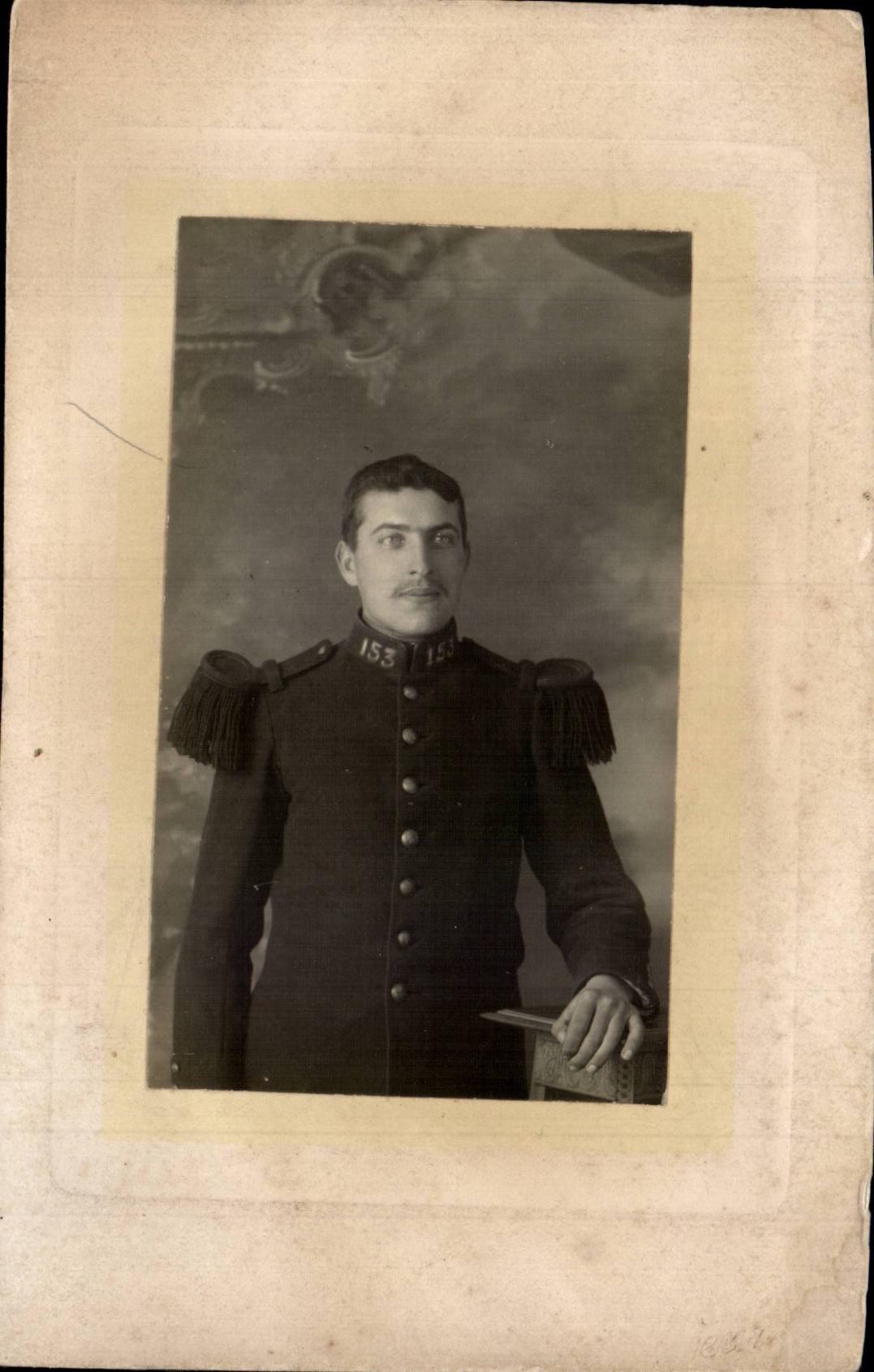 CARTE PHOTO Militaria Soldat