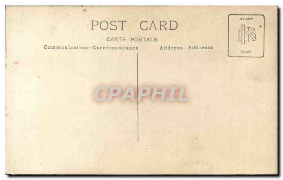 CARTE PHOTO Militaria Soldat — Rückseite