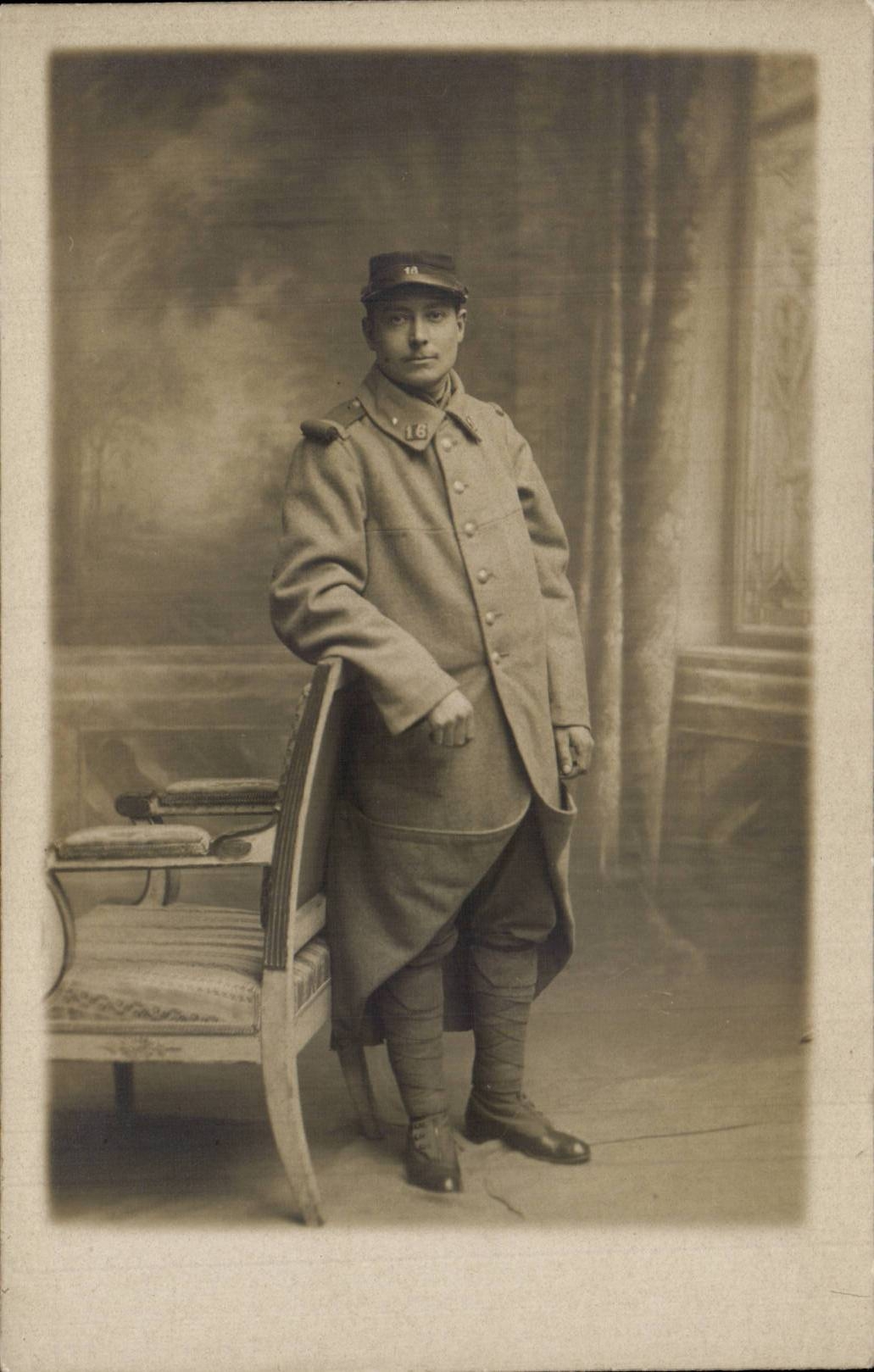 CARTE PHOTO Militaria Soldat