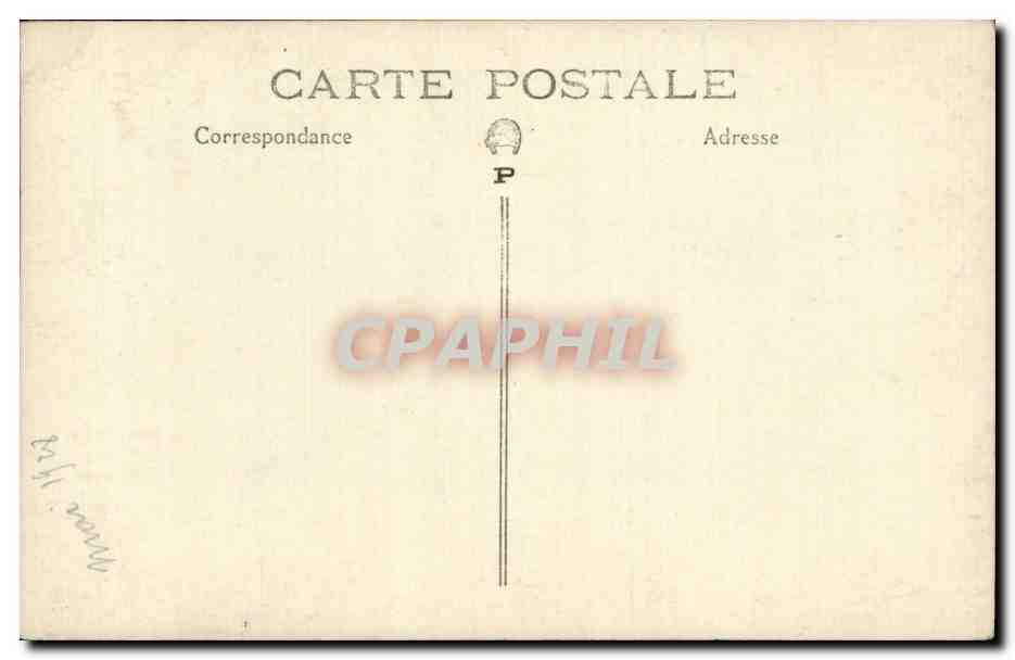 CARTE PHOTO Militaria Soldat  — Rückseite