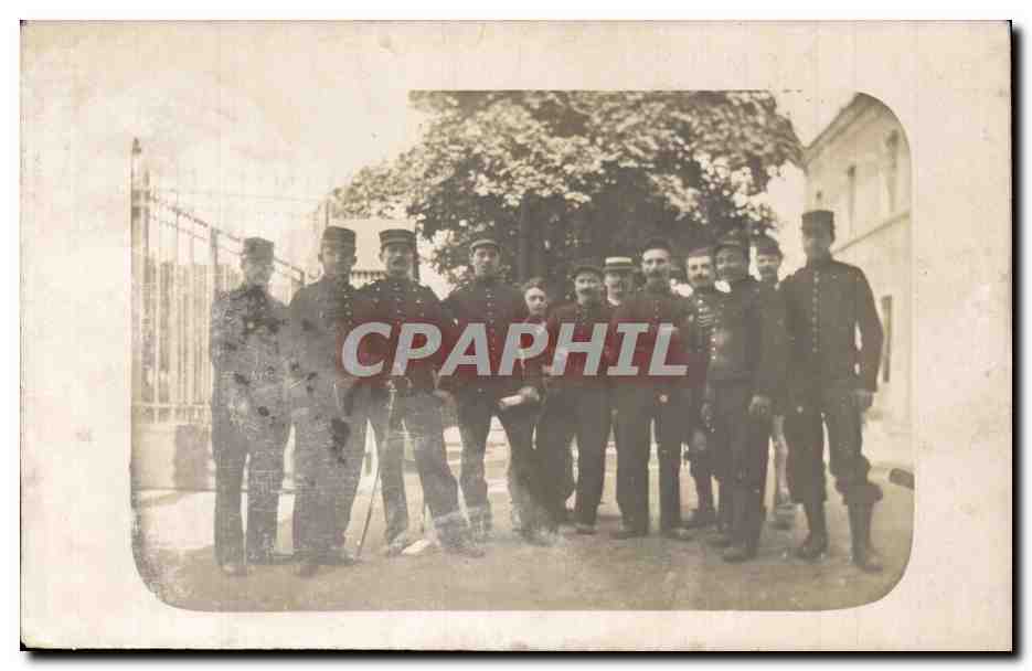CARTE PHOTO Militaria Soldats 