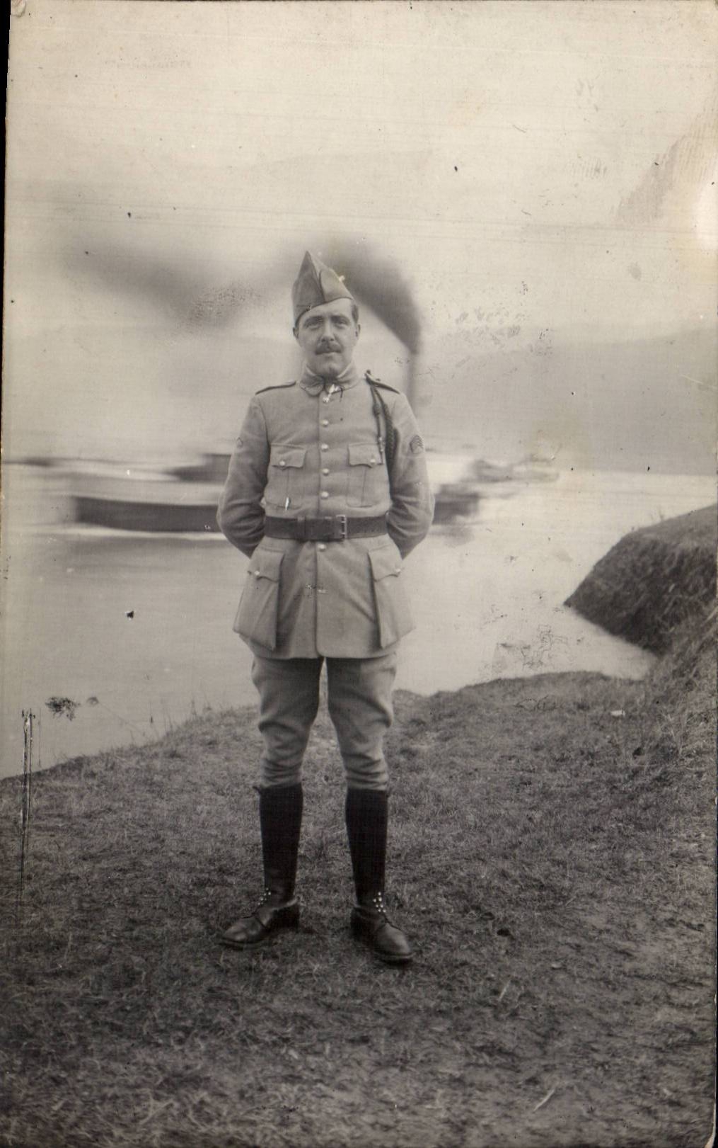 CARTE PHOTO Militaria Soldat