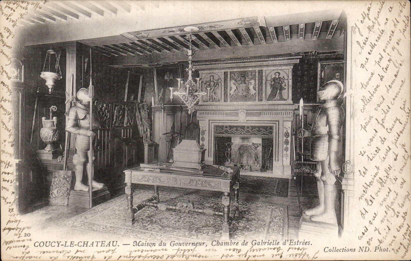 Coucy le Chateau - Maison du Gouverneur - CPA 
