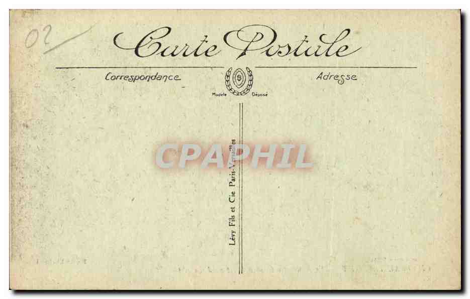 Château-Thierry — Le Nouveau Pont détruit en Juin 1918 — Photo Ehrhard — Verso