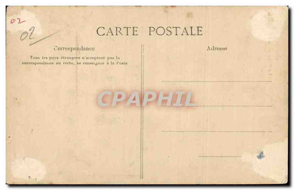 Soissons - La Tour de la Cathedrale - CPA  — Rückseite
