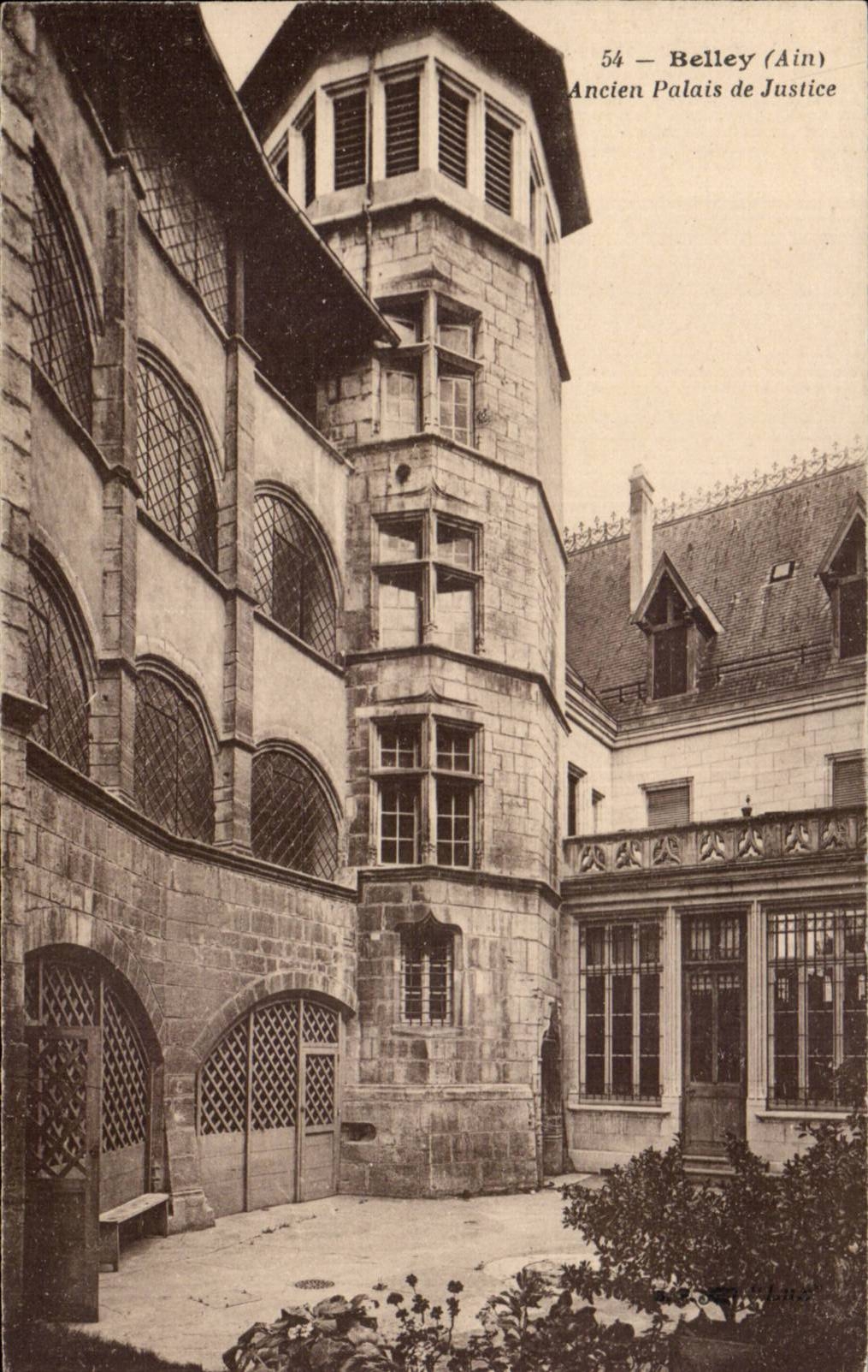Belley - Ancien Palais de Justice - CPA 