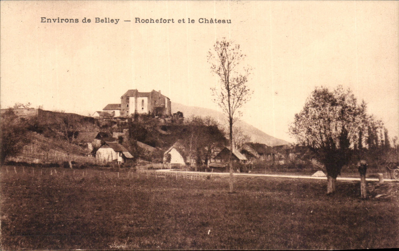 Environs de Belley - Rochefort et le Chateau - CPA 