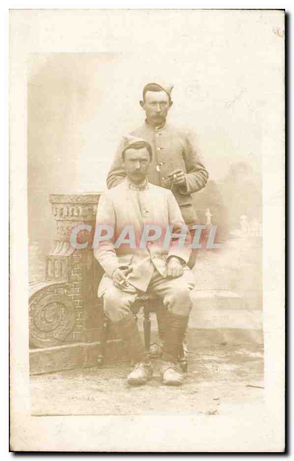 Due soldati — posa studio — fotografia di ROBERT, Bergerac