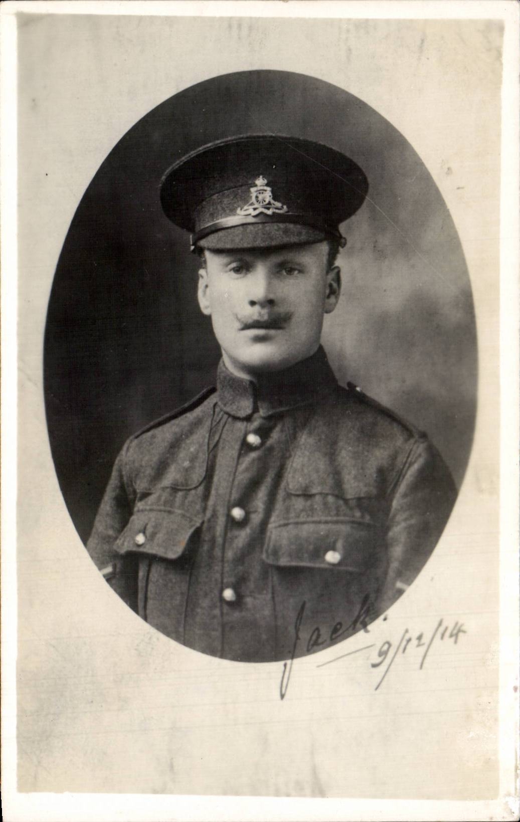 CARTE PHOTO Militaria Soldat British soldier
