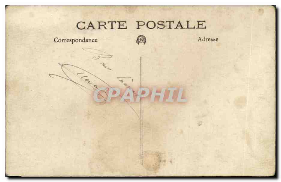 CARTE PHOTO Militaria Soldats Cuisiniers — Rückseite