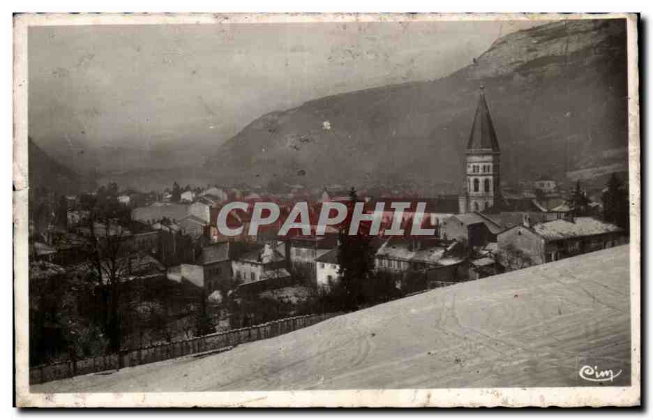 Nantua - en hiver - CPA