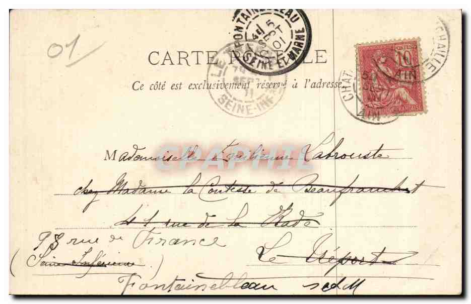Folklore - Costumes - Une Bressane - CPA  — Verso