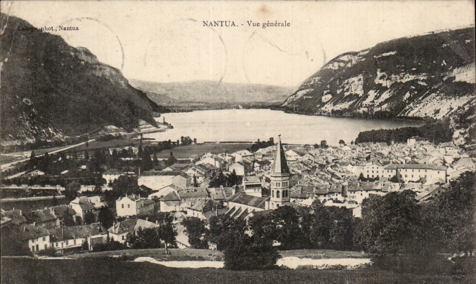 Nantua - Vue générale — Lalège phot., Nantua
