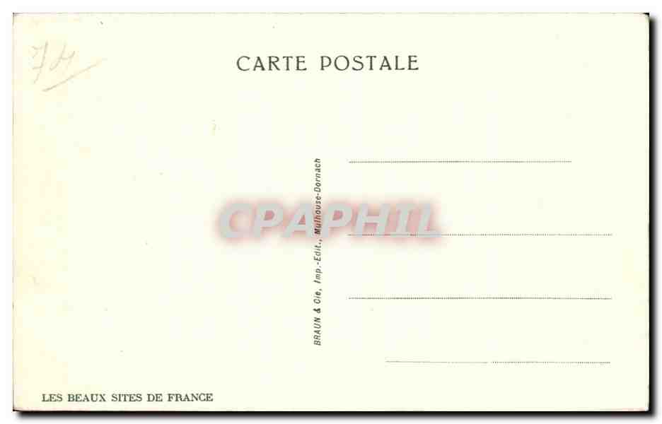 Valloire - Sports d Hiver - Au Fond Roc de Beaune - - CPA  — Rückseite