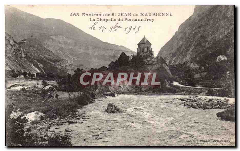 St Jean de Maurienne - La Chapelle de Pontamafrey - CPA 