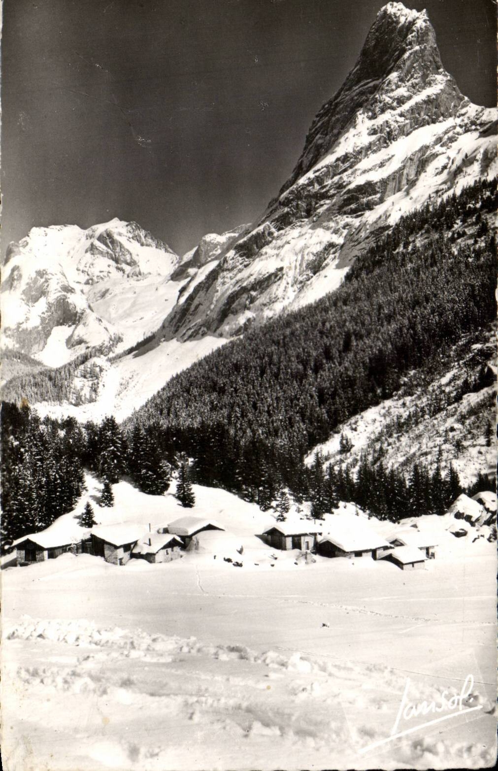Pralognan la Vanoise - Le Village de Cholliere - La Grande Casse - CPA 