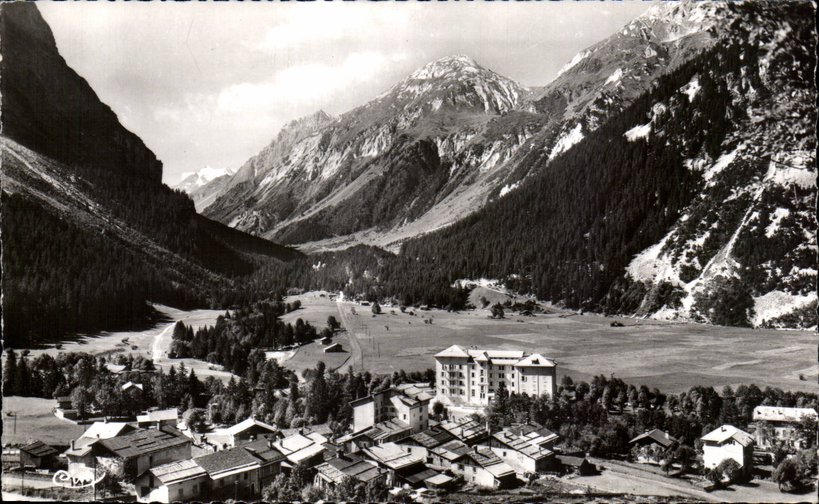 Pralognan la Vanoise - Vue sur le Foyer - CPA 