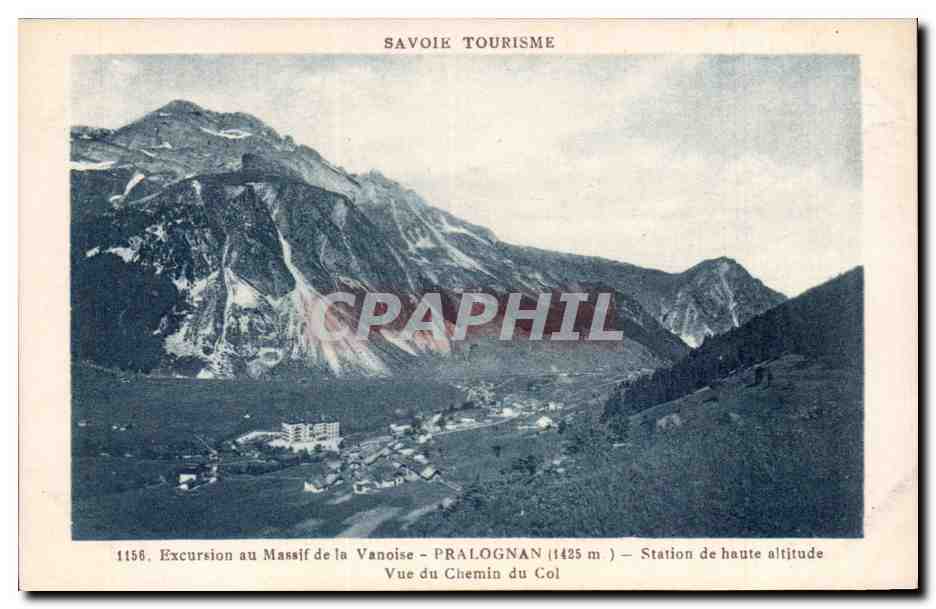Pralognan la Vanoise - Station de haute altitude - Excursion au Massif - CPA 