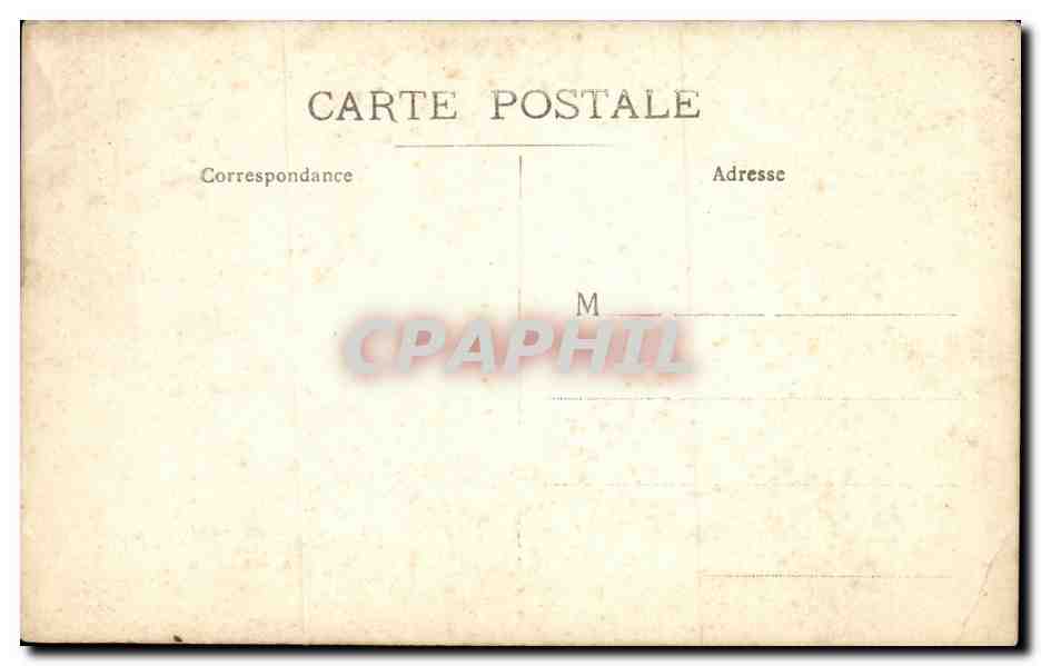 CARTE PHOTO Militaria Soldat Poilu — Rückseite