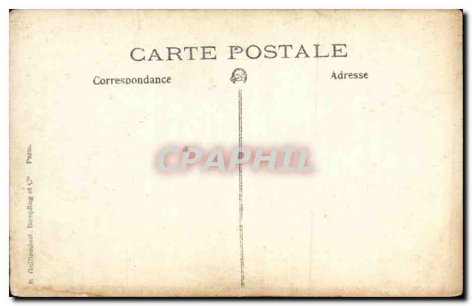 CARTE PHOTO Militaria Soldat Poilu — Rückseite