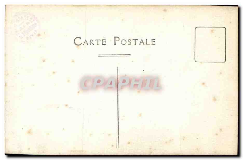 CARTE PHOTO Militaria Soldat Poilu — Rückseite