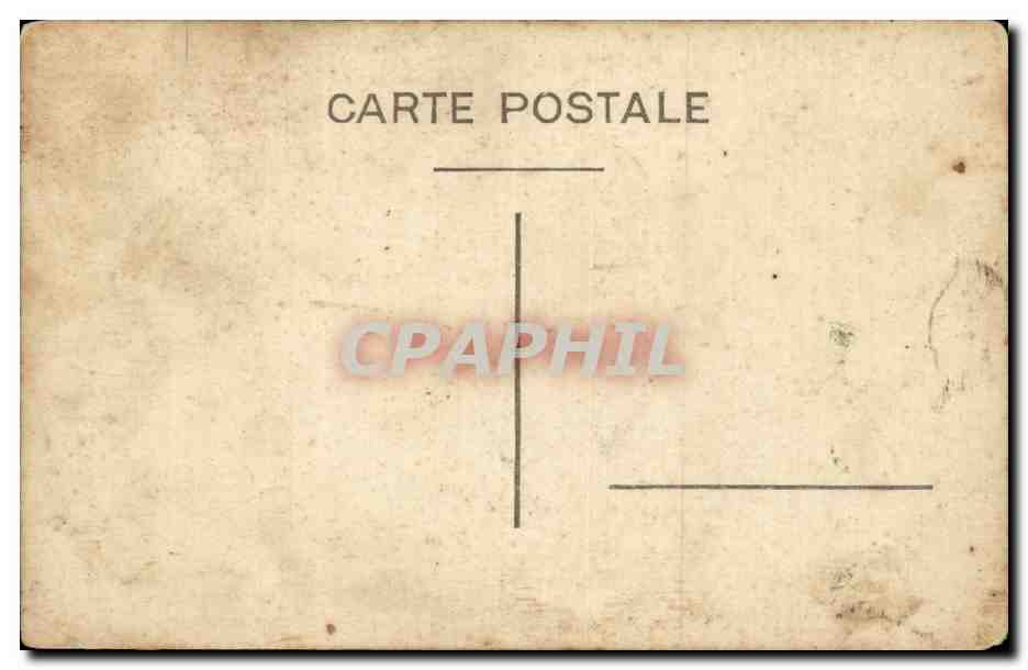 CARTE PHOTO Militaria Soldats Cheval Horse 1er batterie Classe 1928 — Verso