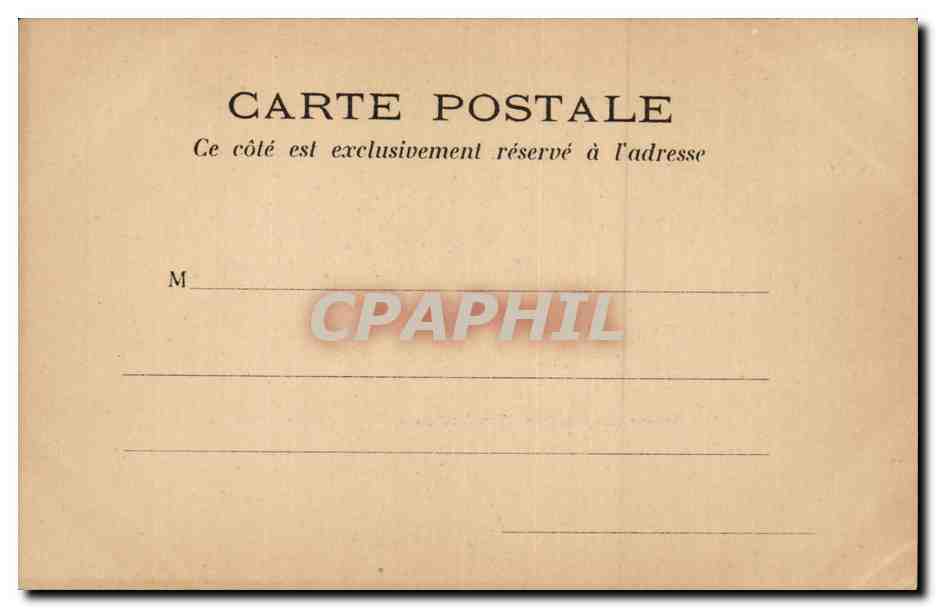 CPA Paris Exposition universelle de 1900 Les serres (exposition d horticulture) — Rückseite