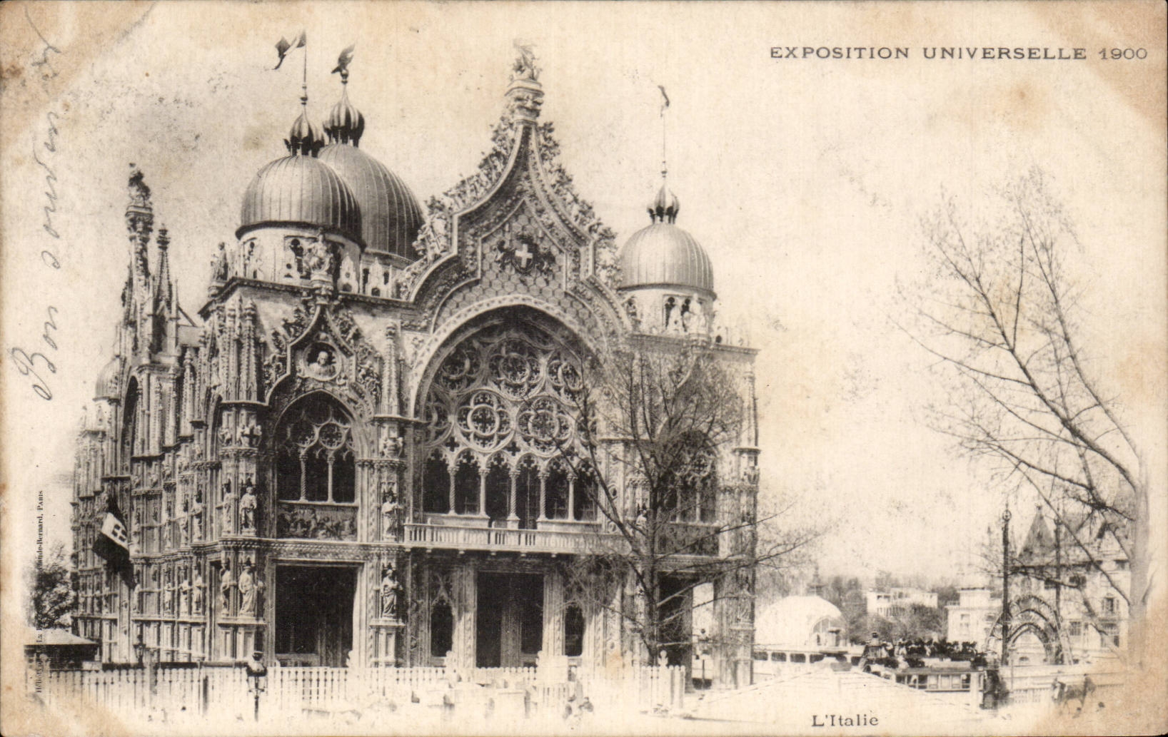 CPA Paris Exposition universelle de 1900 Italie 