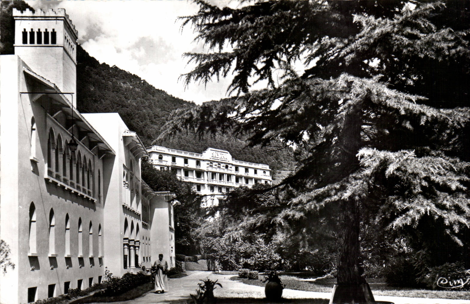 La Lechere les Bains - Le Parc de l Etablissement - Hotel Radiana - CPA