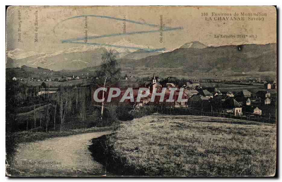La Chavanne - Environs de Montmelian - CPA