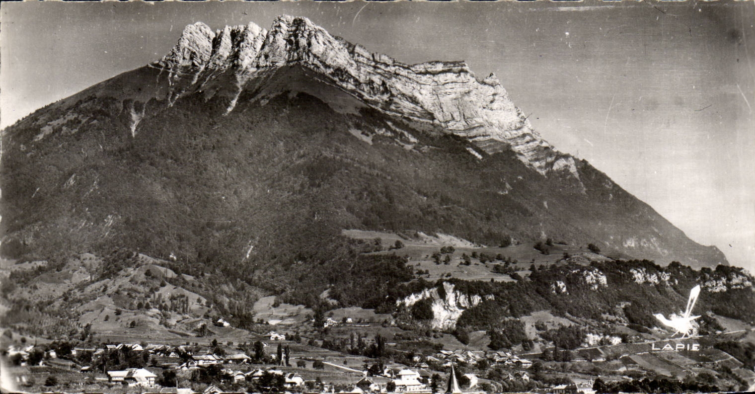 La Dent d Arclusaz dans le Massif des Bauges - CPA 