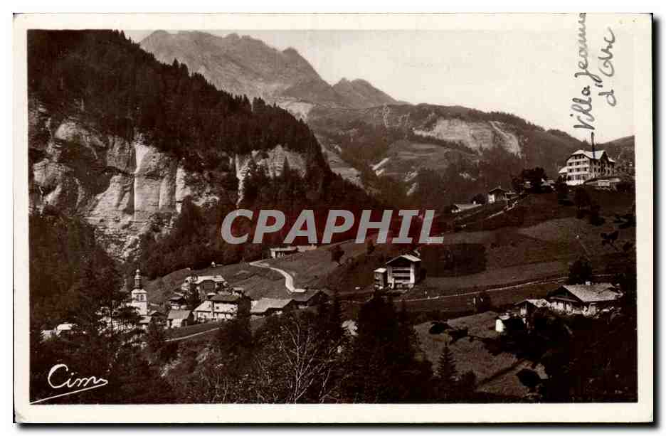 La Giettaz - Villa Jeanne d Arc - CPA 