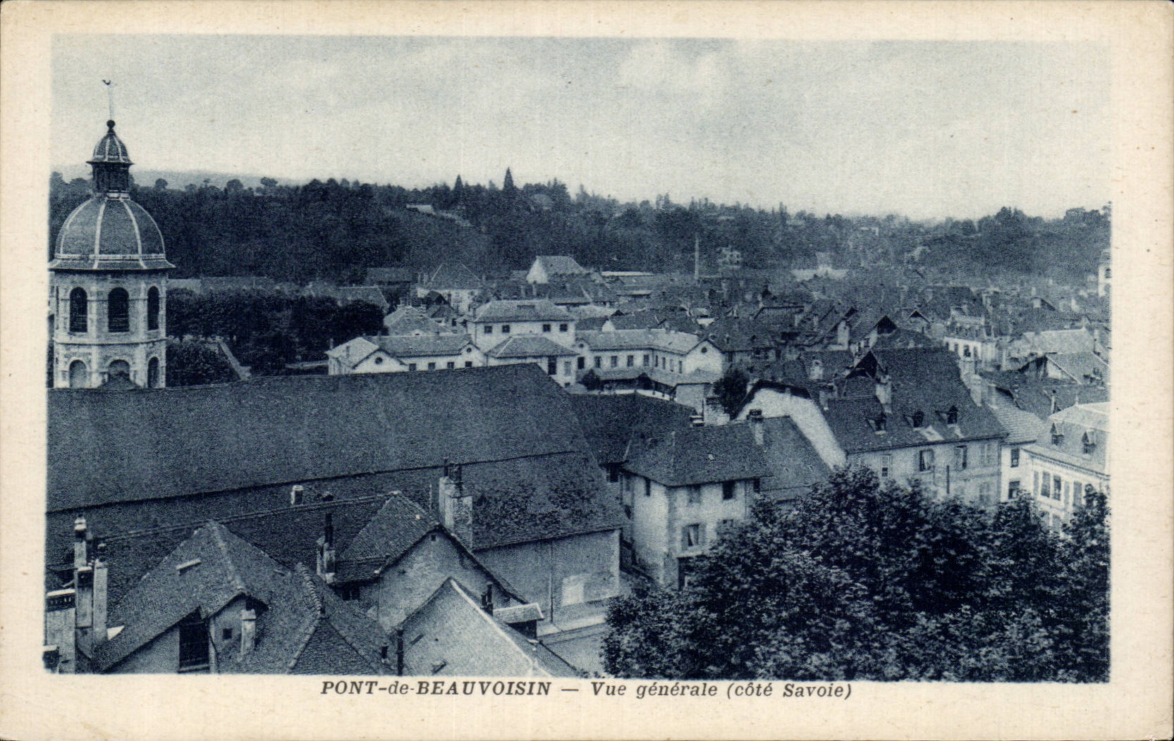 Pont de Beauvoisin - Vue Generale - CPA 