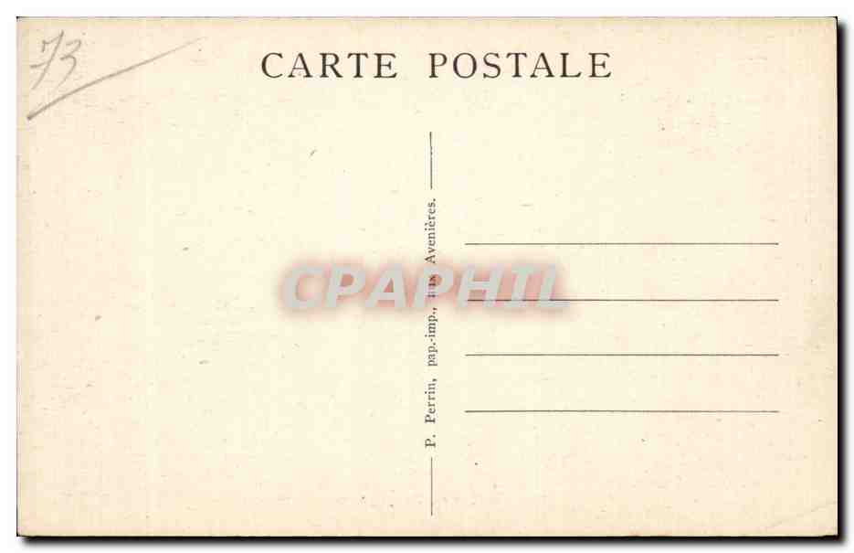 Pont de Beauvoisin - Vue Generale - CPA  — Rückseite