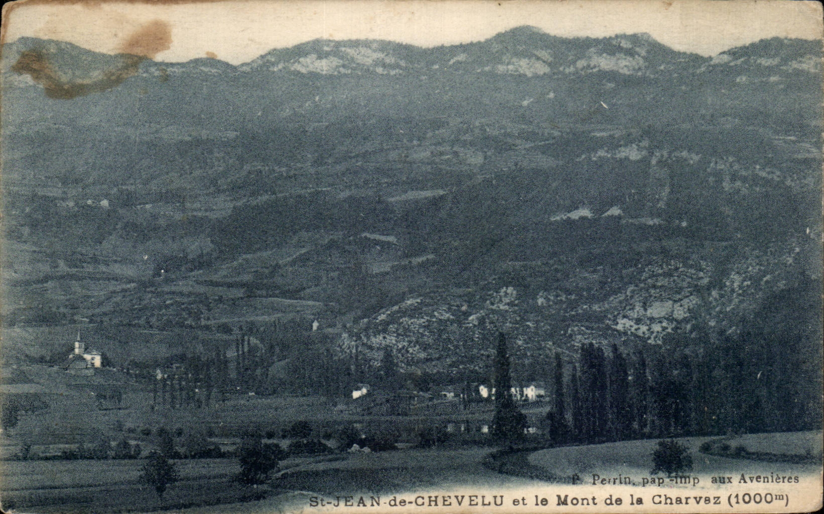 Jean de Chevelu - Mont de la Charvez - CPA 