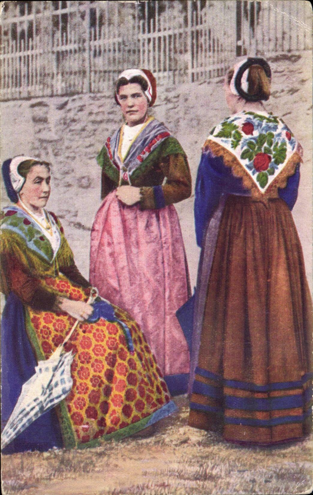 Folklore - Costumes de Savoie - Tarentaise - CPA 