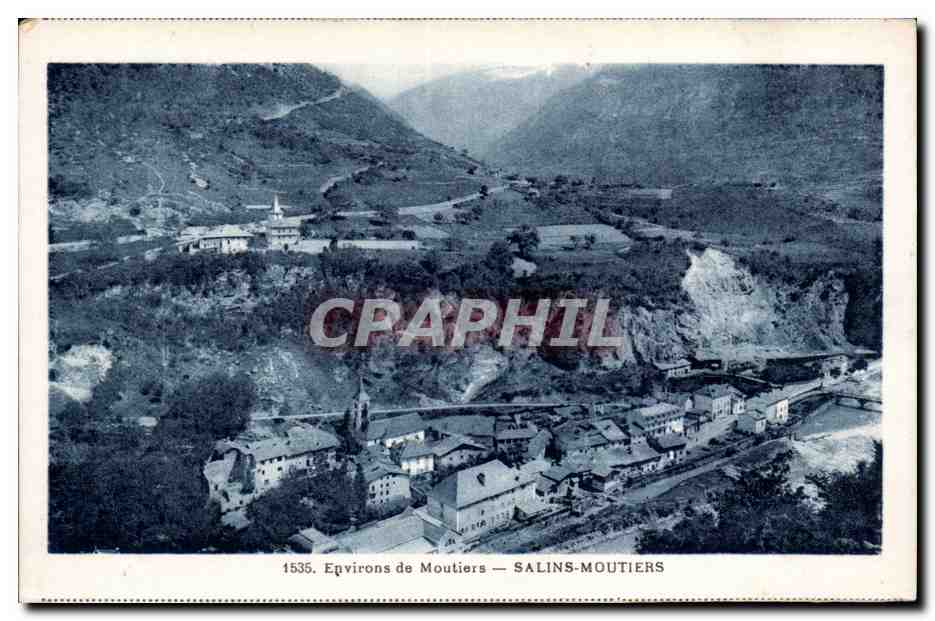 Moutiers - Salins Moutiers - CPA 