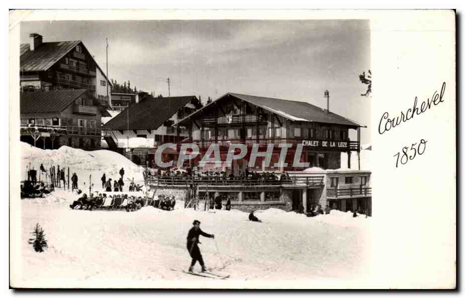 Courchevel - 1850 - ski - skiing - sports d hiver - CPA 