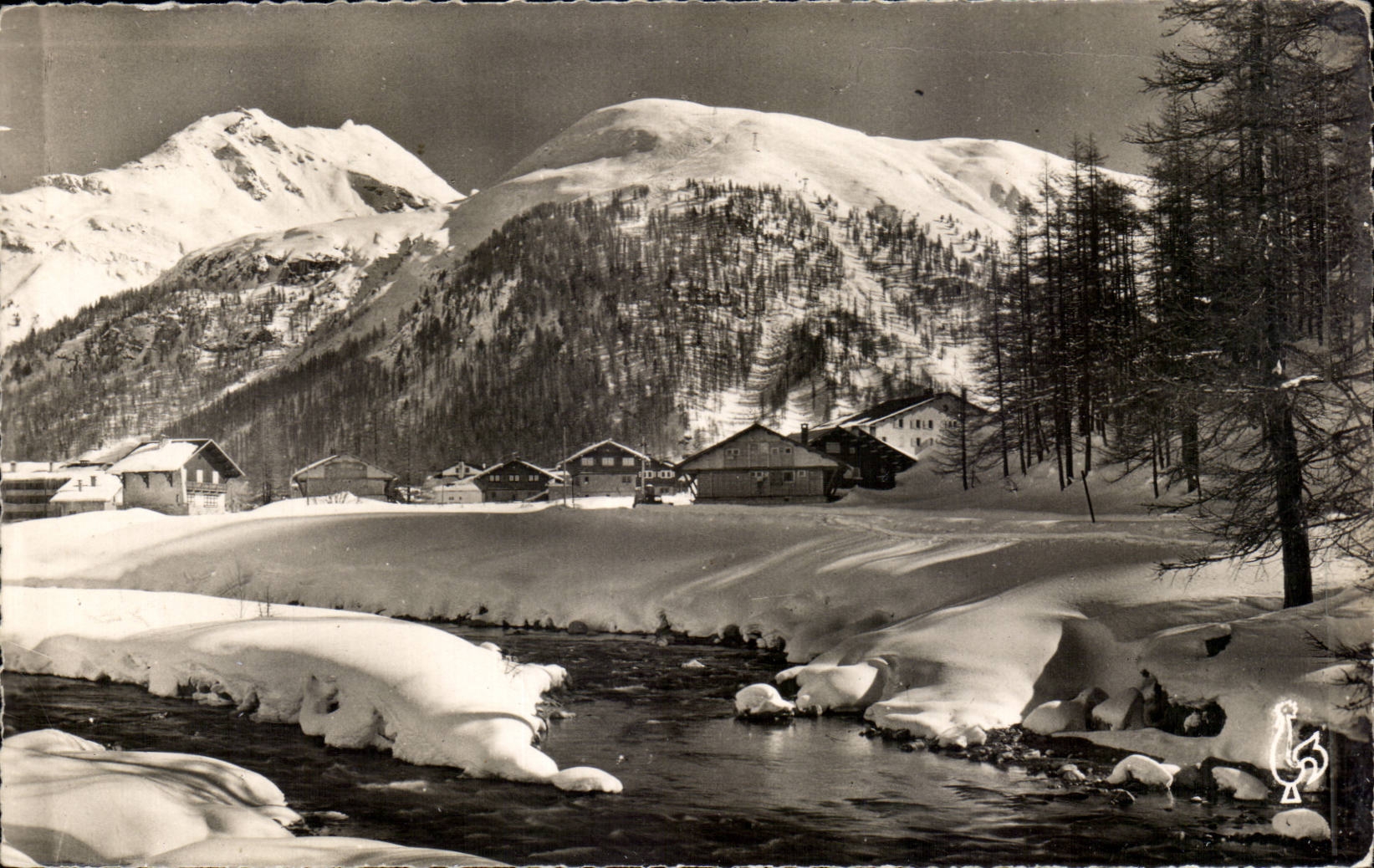 Val d Isere - L Isere et le Salaise Chalet de la Loze - CPA 