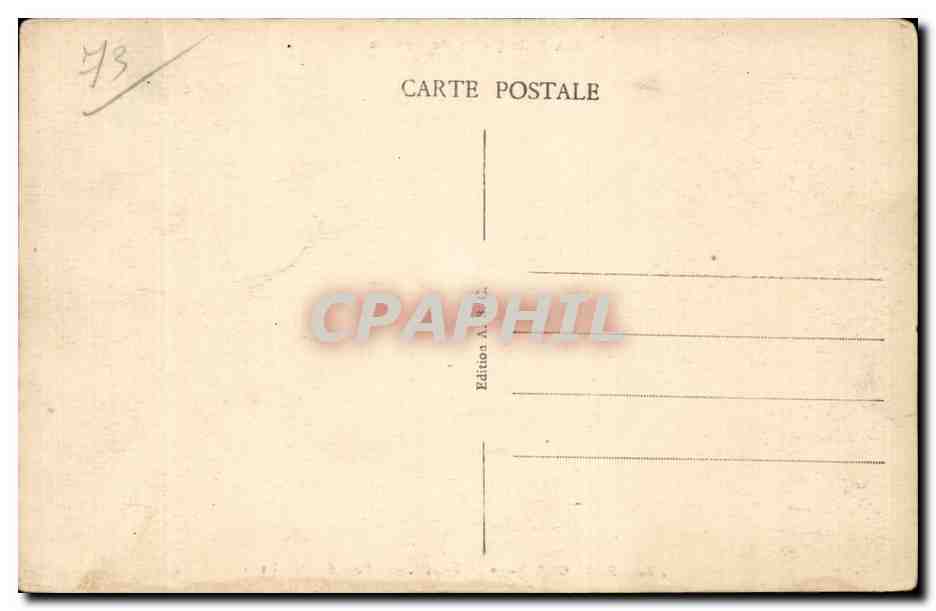 St Colomban des Villards - Le Pont de Chatelet - CPA  — Rückseite