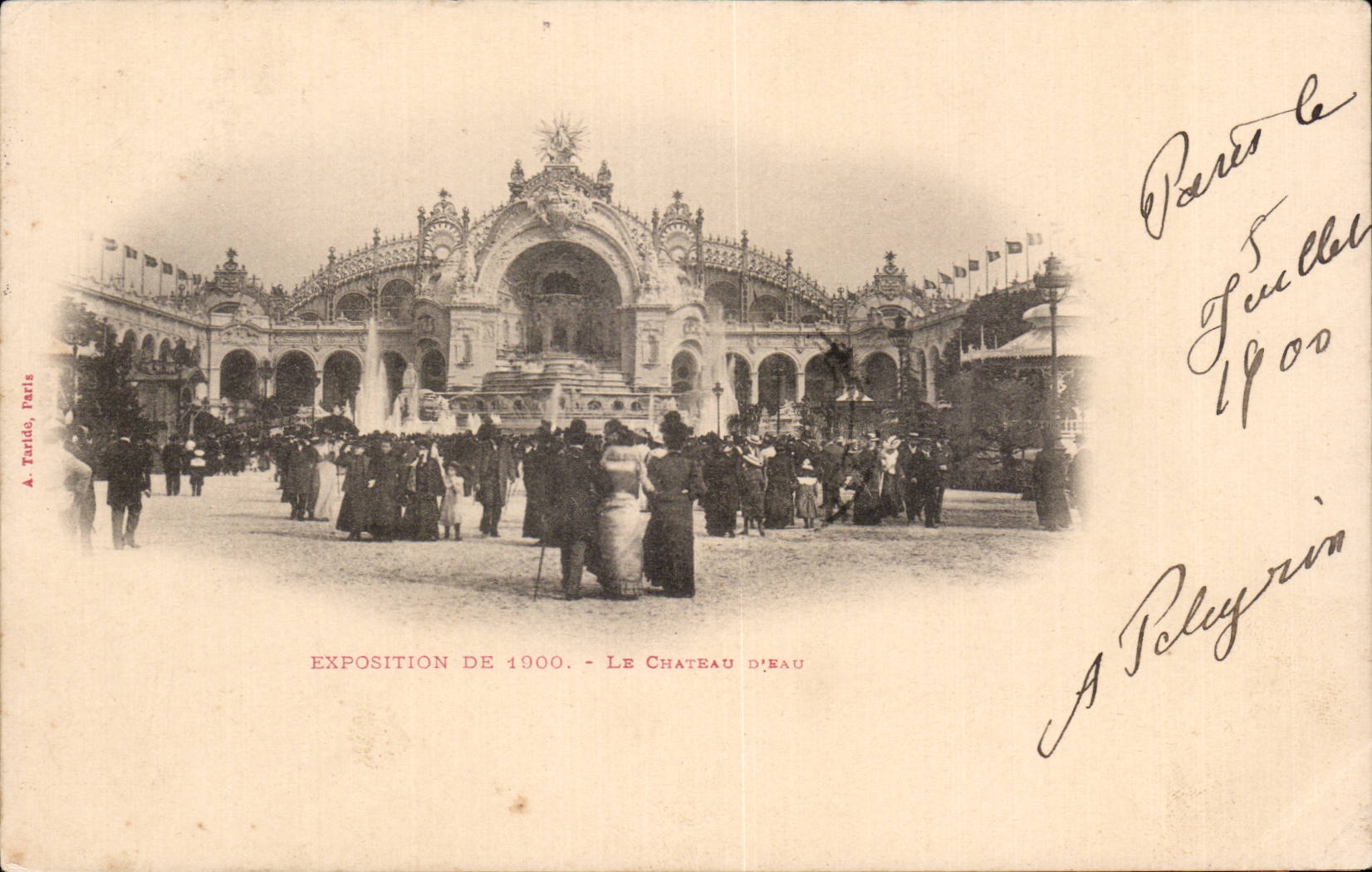 Paris - Exposition de 1900 - Le Chateau d Eau - CPA